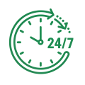 24時間365日受付中